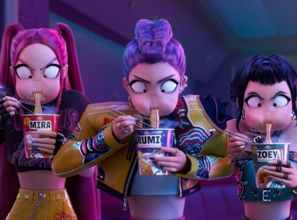 Kpop Demon Hunters begeistert gerade vor allem junge Zuschauer in Massen Kpop Demon Hunters: Erstmal Nudeln