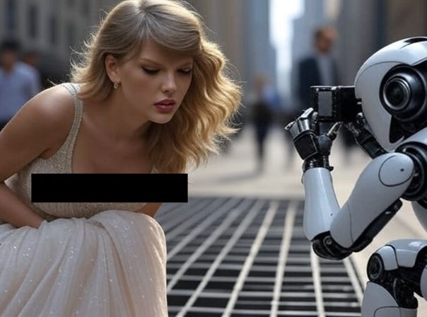 Taylor Swift mit Grok KI