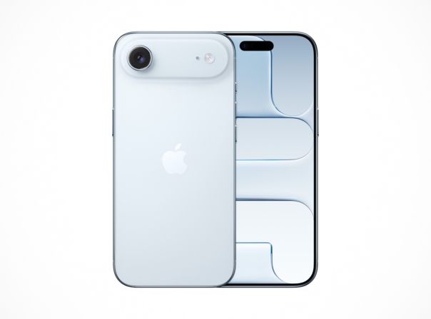iPhone Air Himmelblau