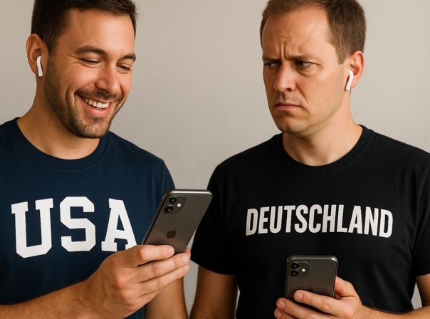 iPhones sind in der EU schlechter