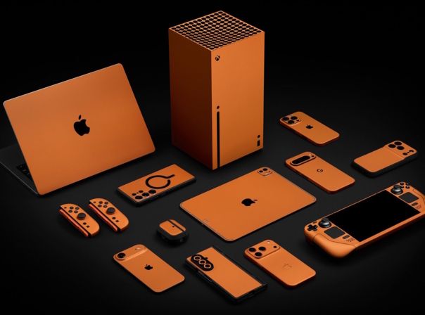 Dbrand Comsic Orange Skins