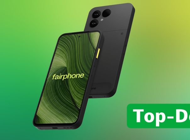 Schnappt euch jetzt das Fairphone 6 im Bundle mit gratis Kopfhörern Fairphone 6 Deal-Header