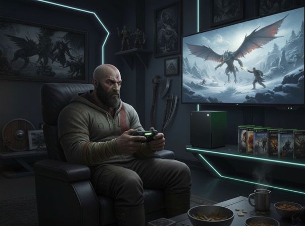 Wird Kratos bald auf der Xbox unterwegs sein? Kratos spielt Xbox