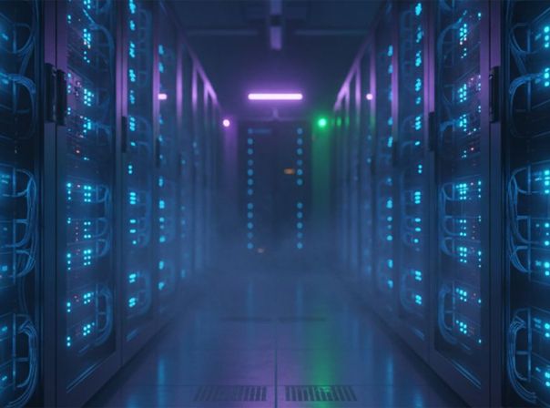 An einem wichtigen Knotenpunkt kann schon ein Server-Ausfall weltweite Folgen haben Rechenzentrum