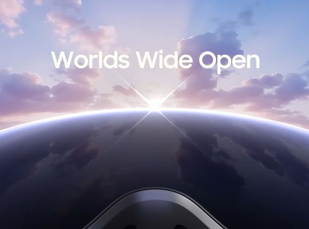 Das Motto des Galaxy-Events: Worlds Wide Open Samsung Galaxy Event Livestream Teaser
