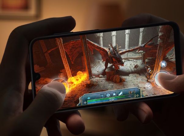 Galaxy A16 beim Gaming