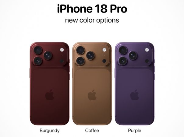 iPhone 18 Pro Farben