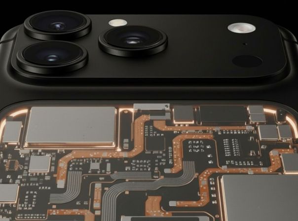 iPhone 18 Pro in Schwarz durchsitig Design-Mockup