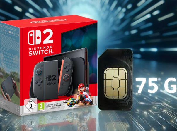 Nintendo Switch 2 mit SIM-Karte Bundle