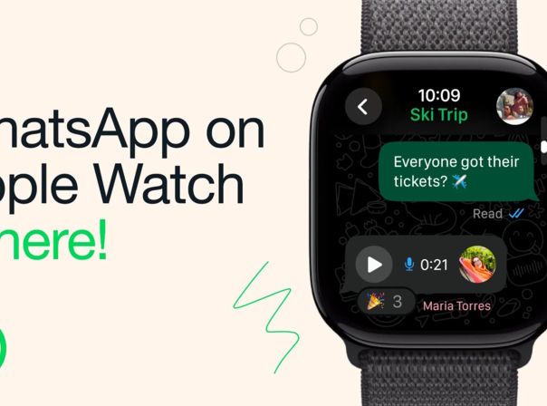 WhatsApp gibt's jetzt auch für die Apple Watch