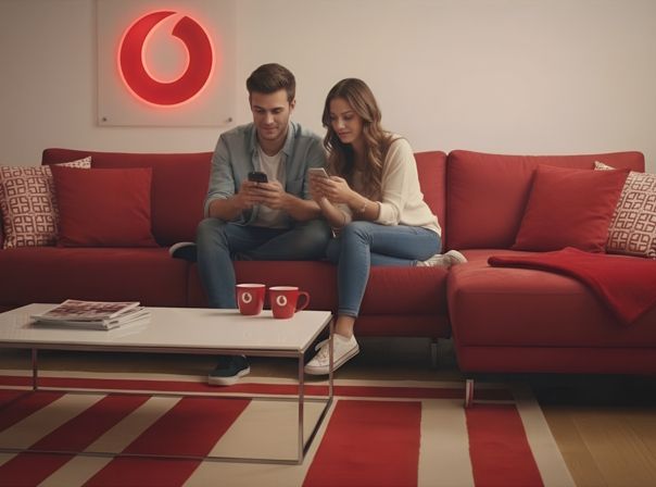 Vodafone Werbebild