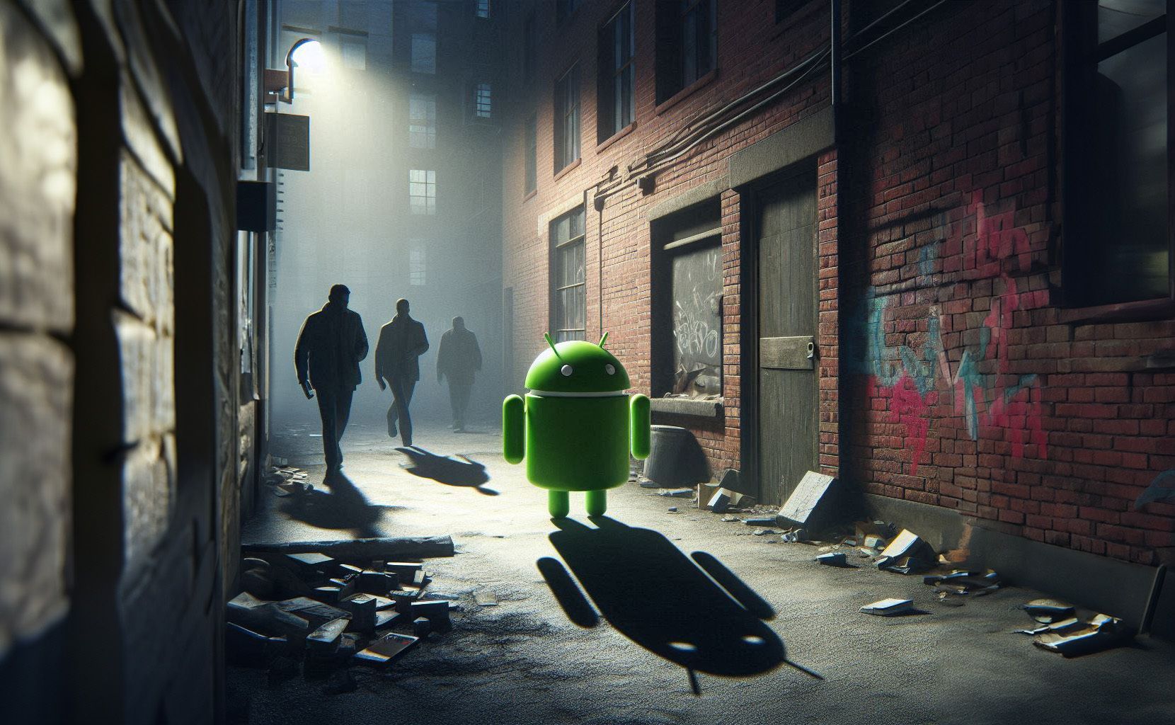 Android in Gefahr