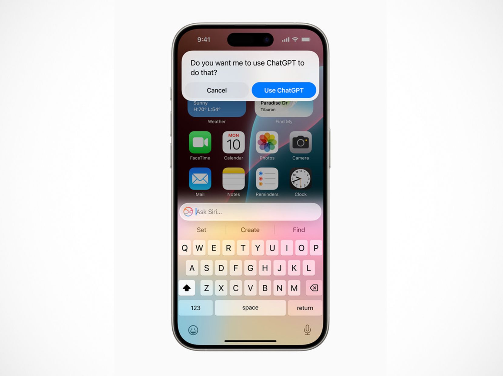 Siri x ChatGPT