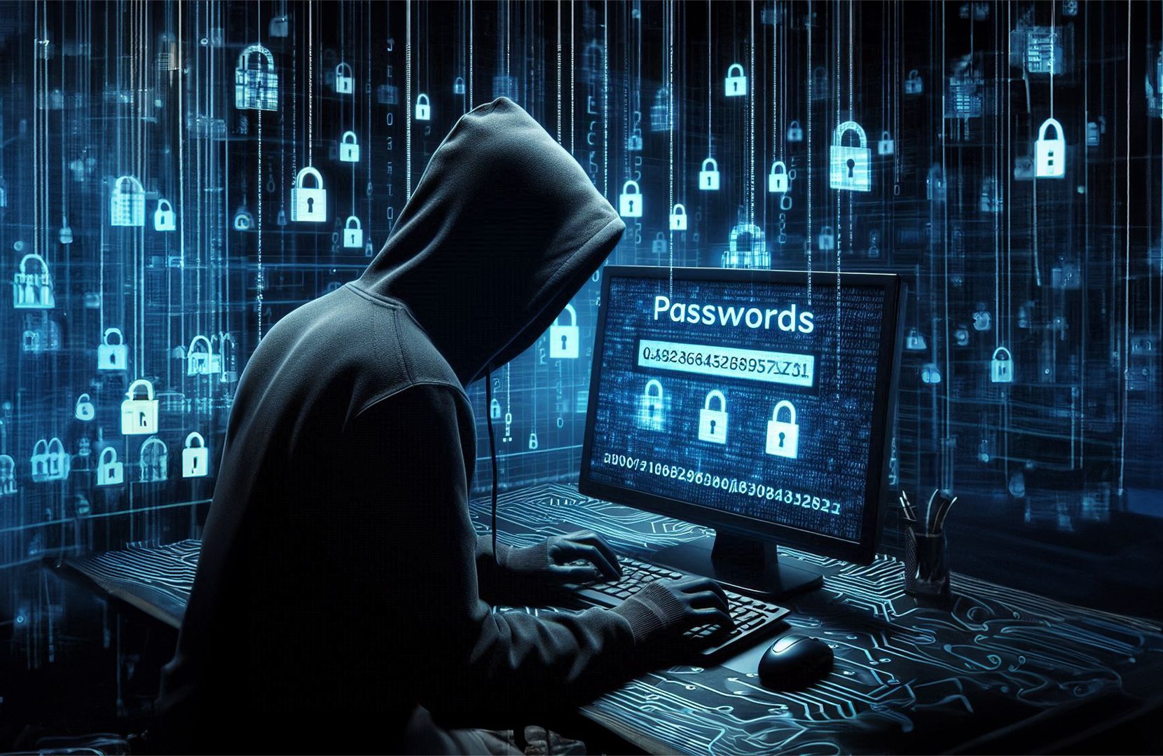 Cyber-Sicherheit Hacker