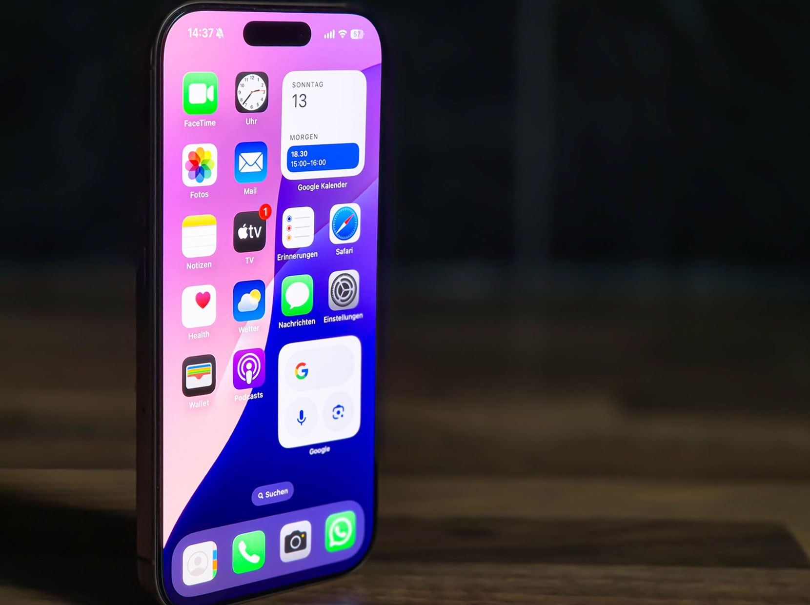 iPhone 16 Pro Display und Rahmen