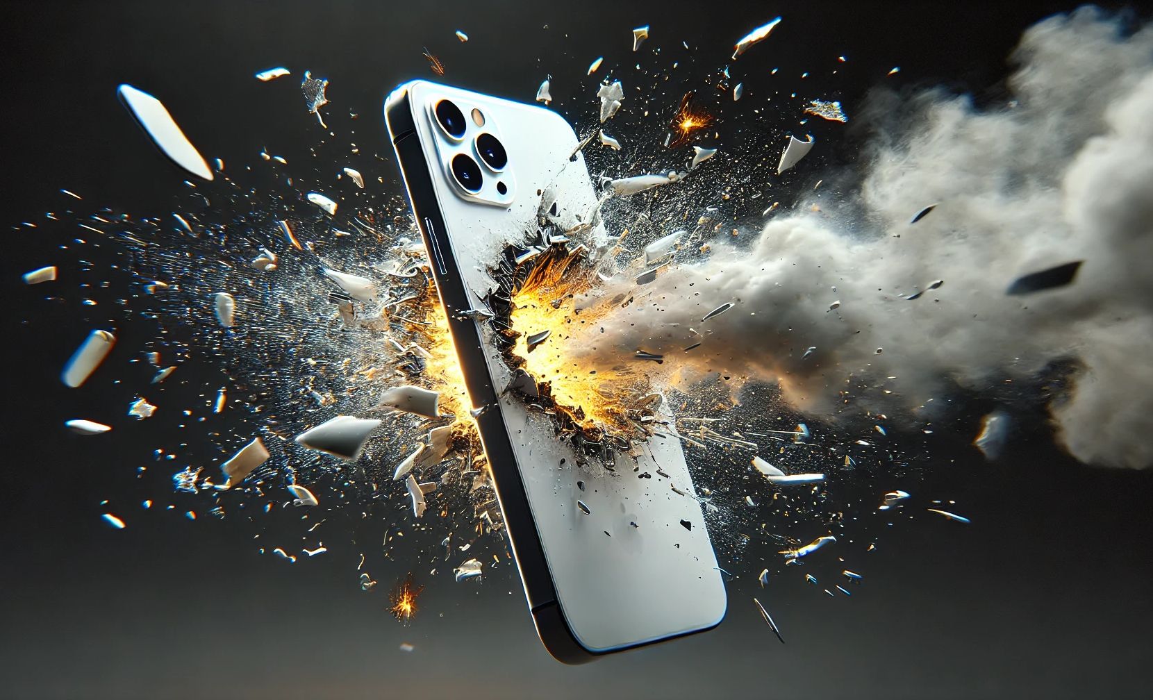 iPhone 16 Explosion Schaden