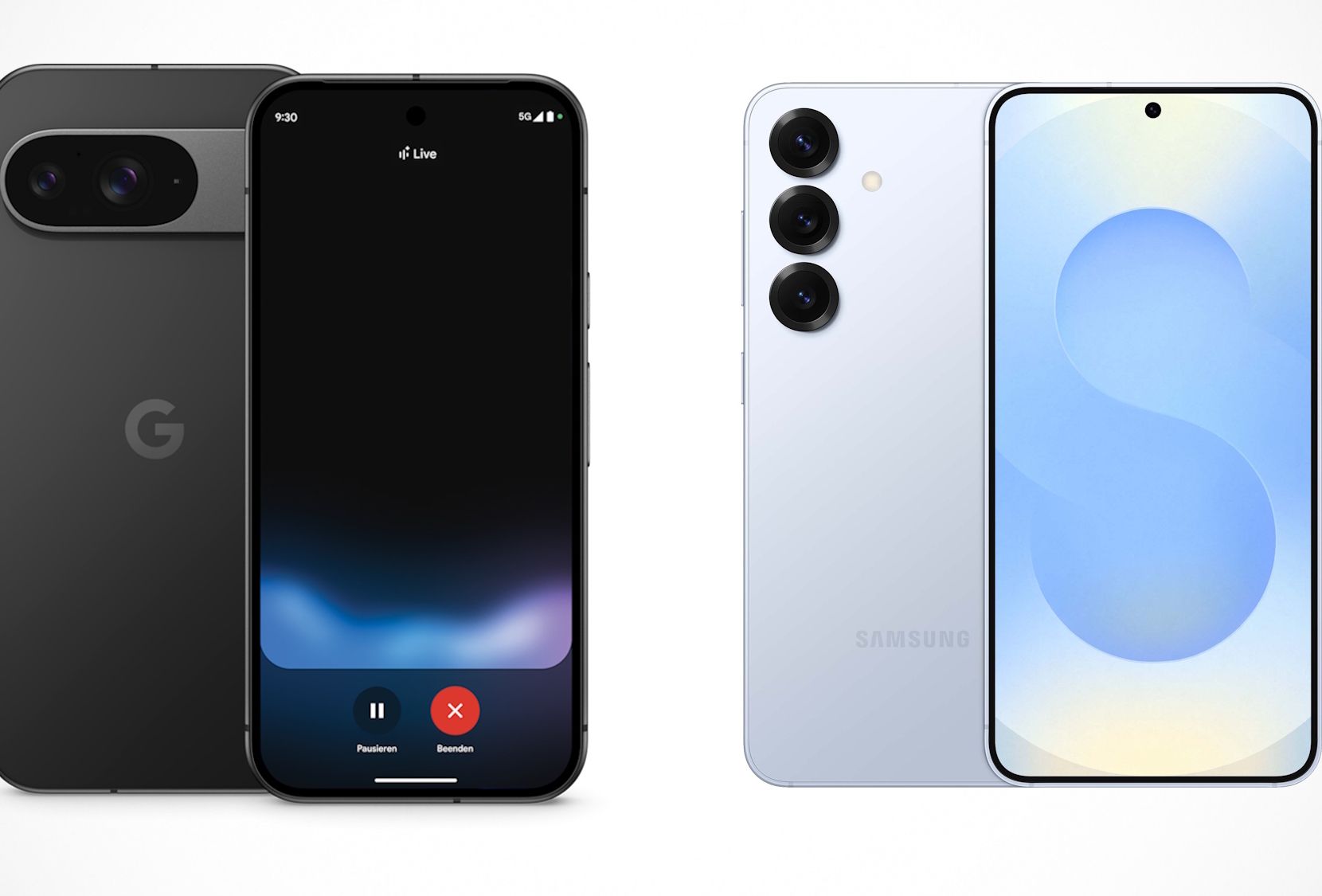 Google Pixel 9 vs. Samsung Galaxy S25