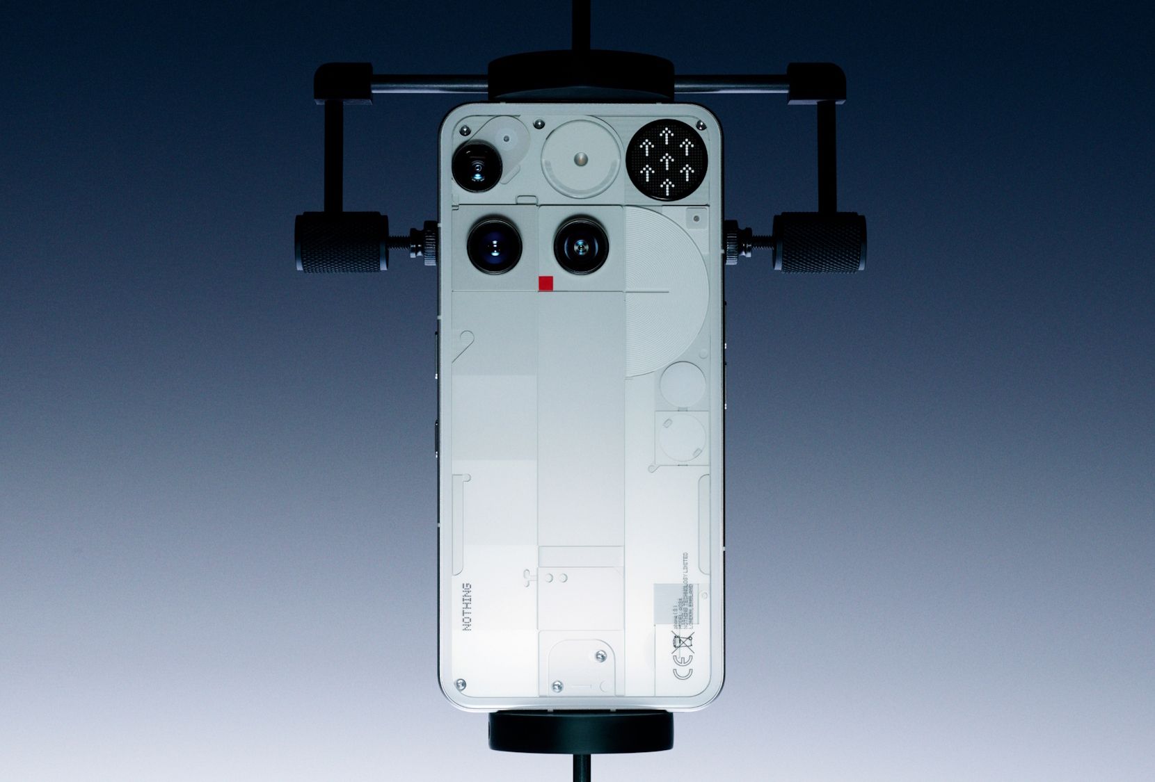 Das Nothing Phone (3) in Weiß