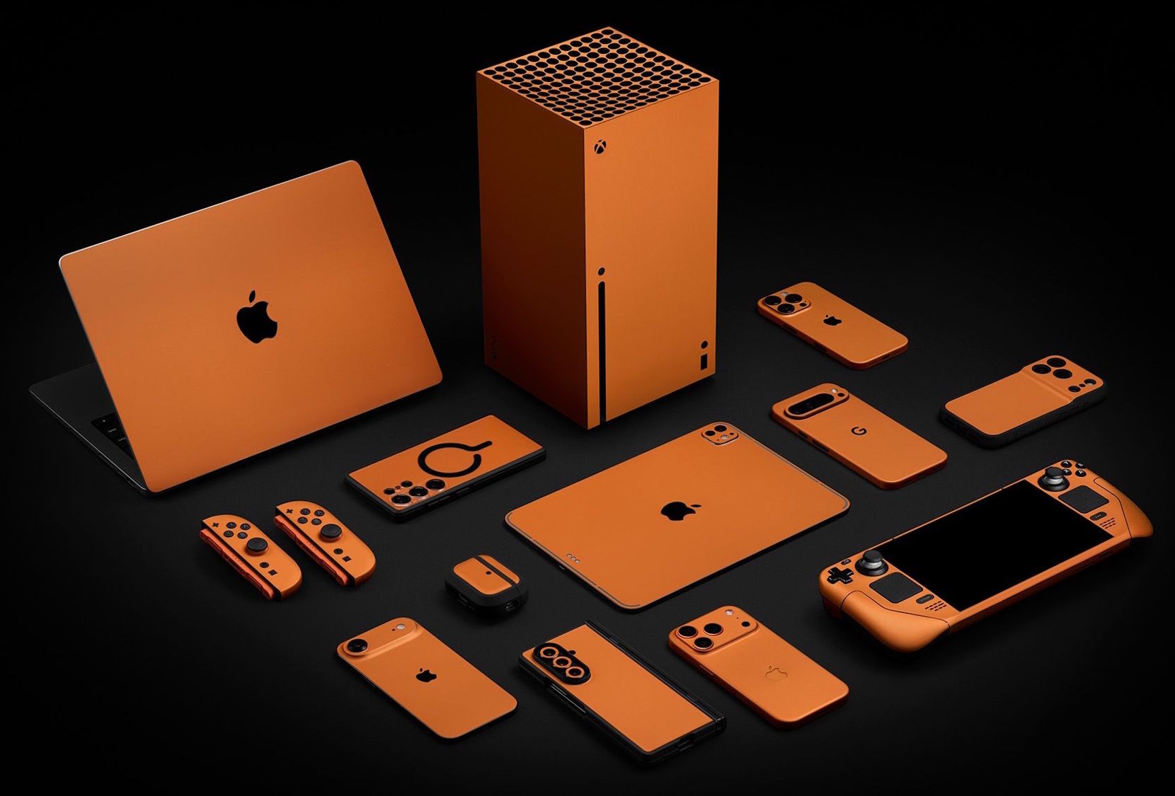 Dbrand Comsic Orange Skins
