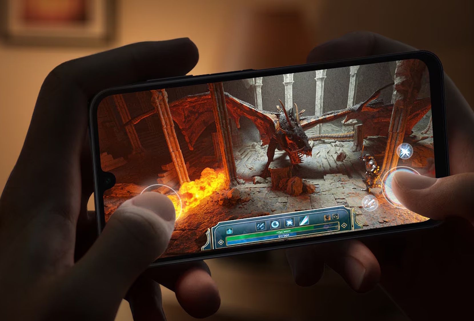 Galaxy A16 beim Gaming