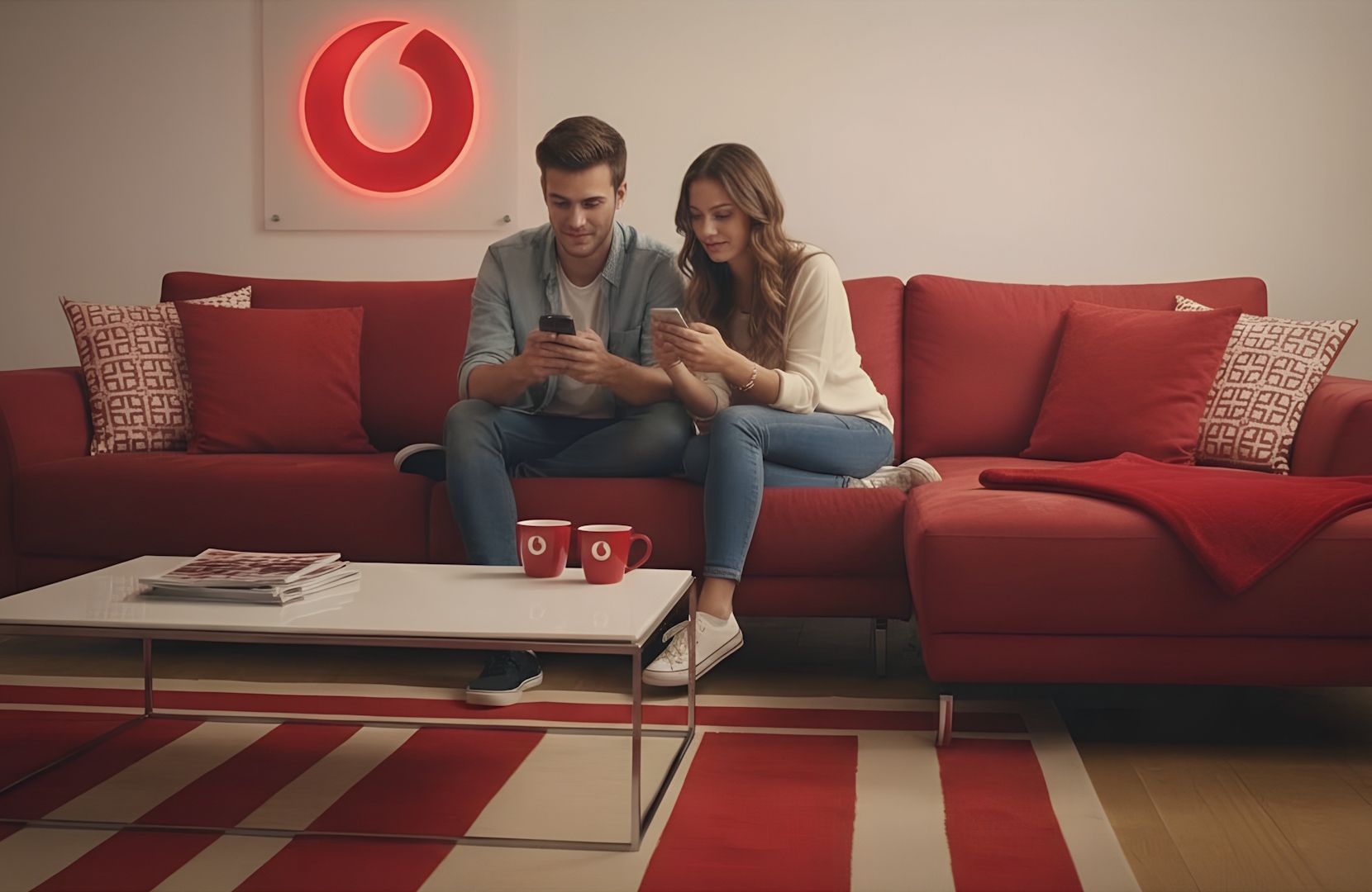 Vodafone Werbebild