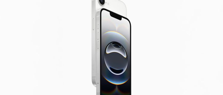 Das iPhone 16e von beiden Seiten