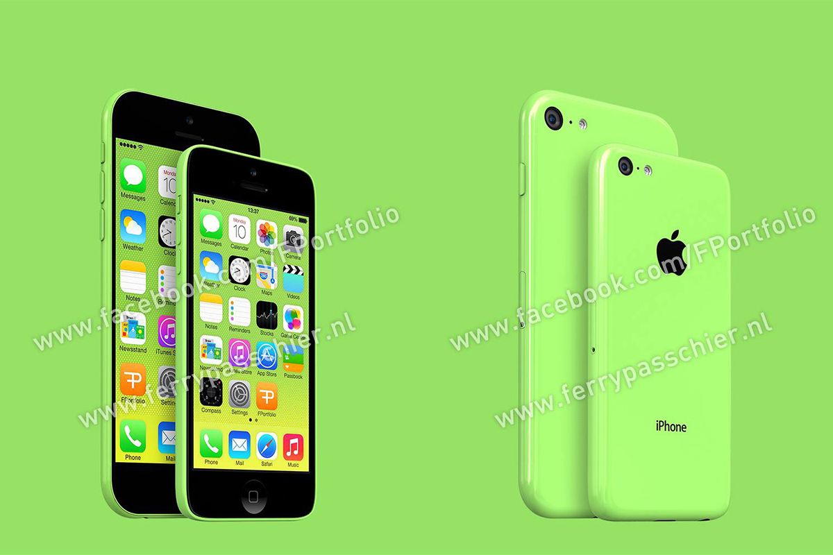 So stellt sich Designer Ferry Passchier ein farbiges iPhone 6c vor