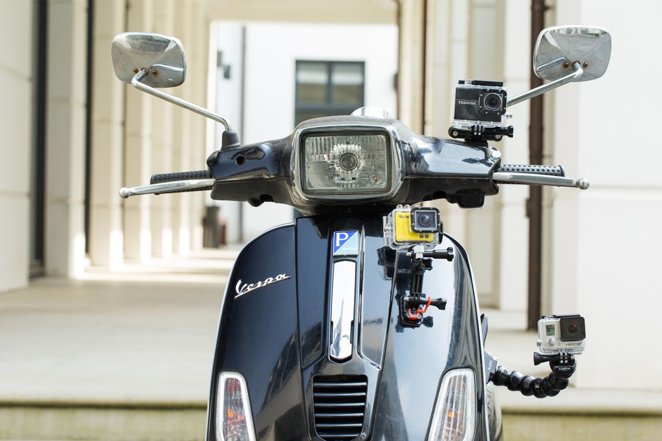 Toshiba Camileo X-Sports, GoPro Hero 3plus, Rollei Actioncam Toshiba Camileo X-Sports, GoPro Hero 3plus, Rollei Actioncam