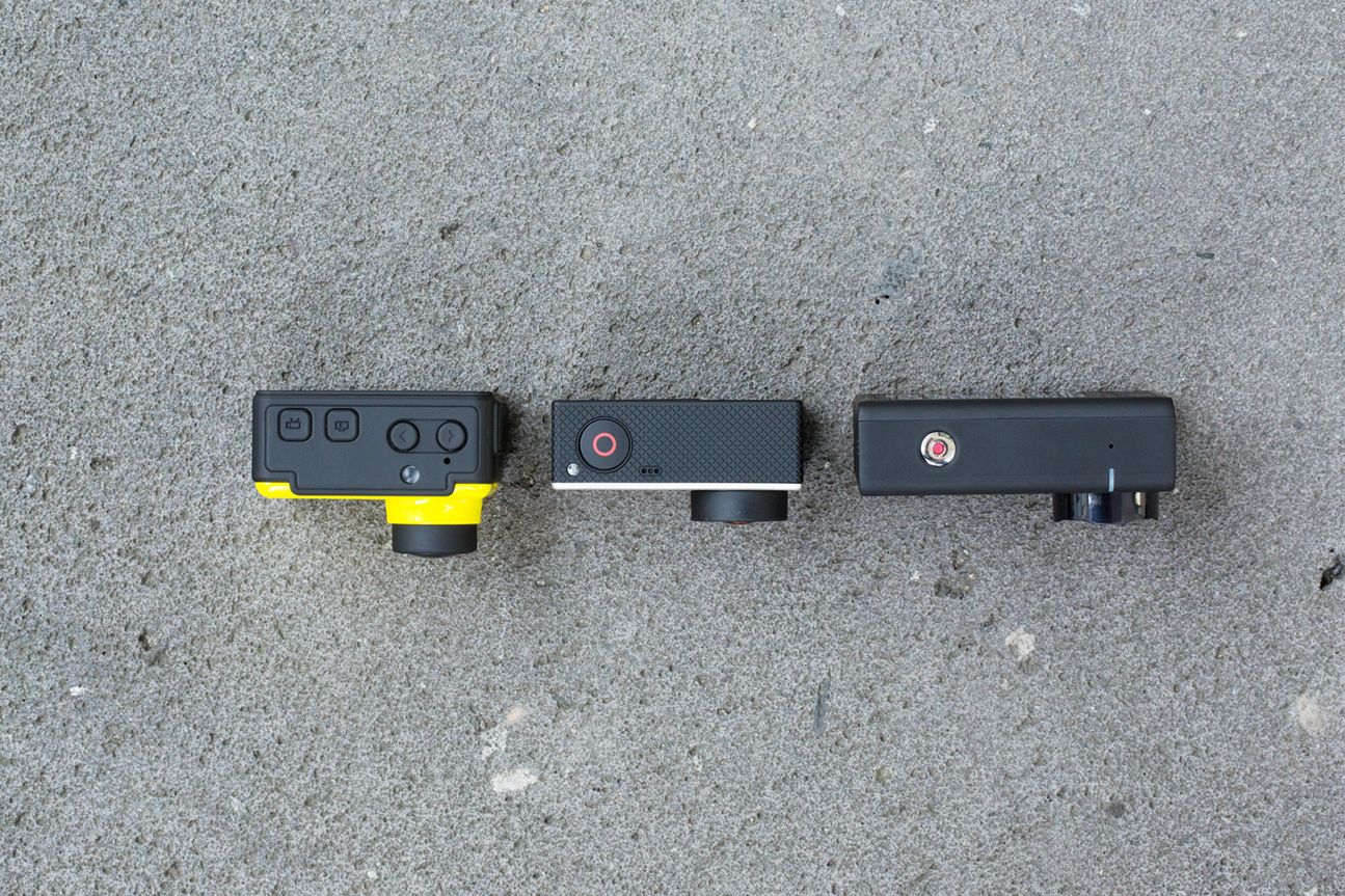 Toshiba Camileo X-Sports, GoPro Hero 3plus, Rollei Actioncam Toshiba Camileo X-Sports, GoPro Hero 3plus, Rollei Actioncam