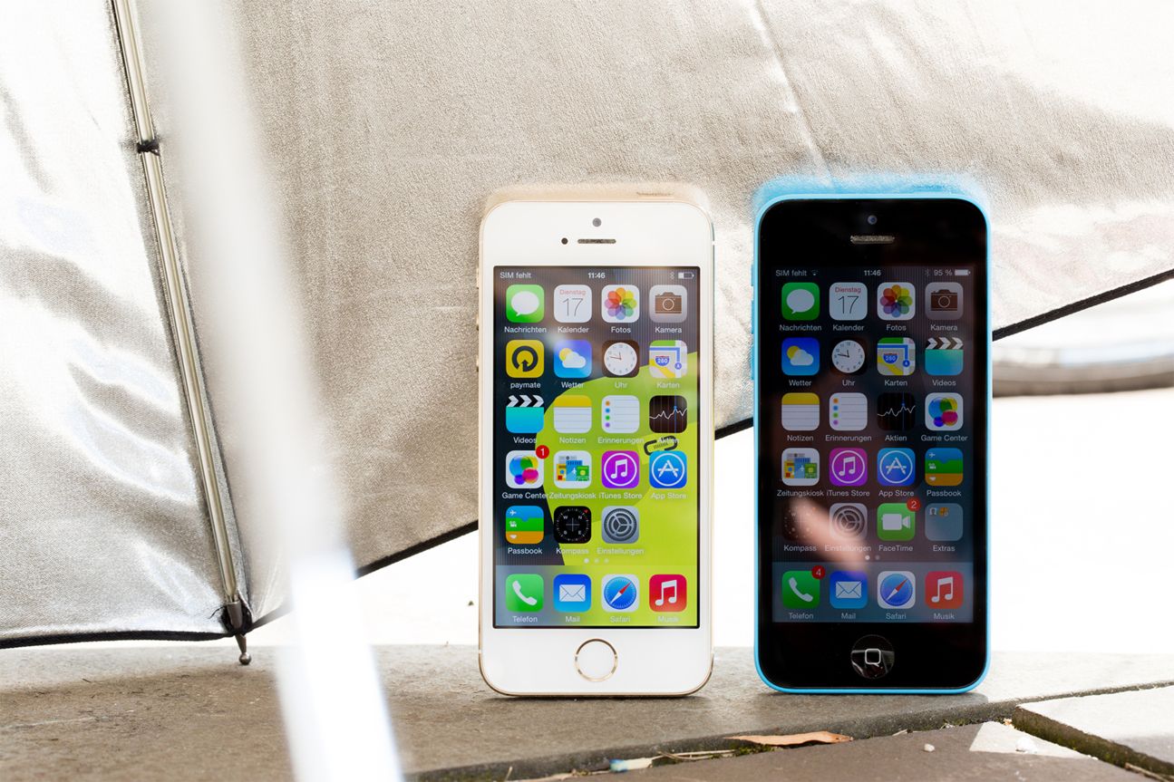 iPhone 5c und iPhone 5s