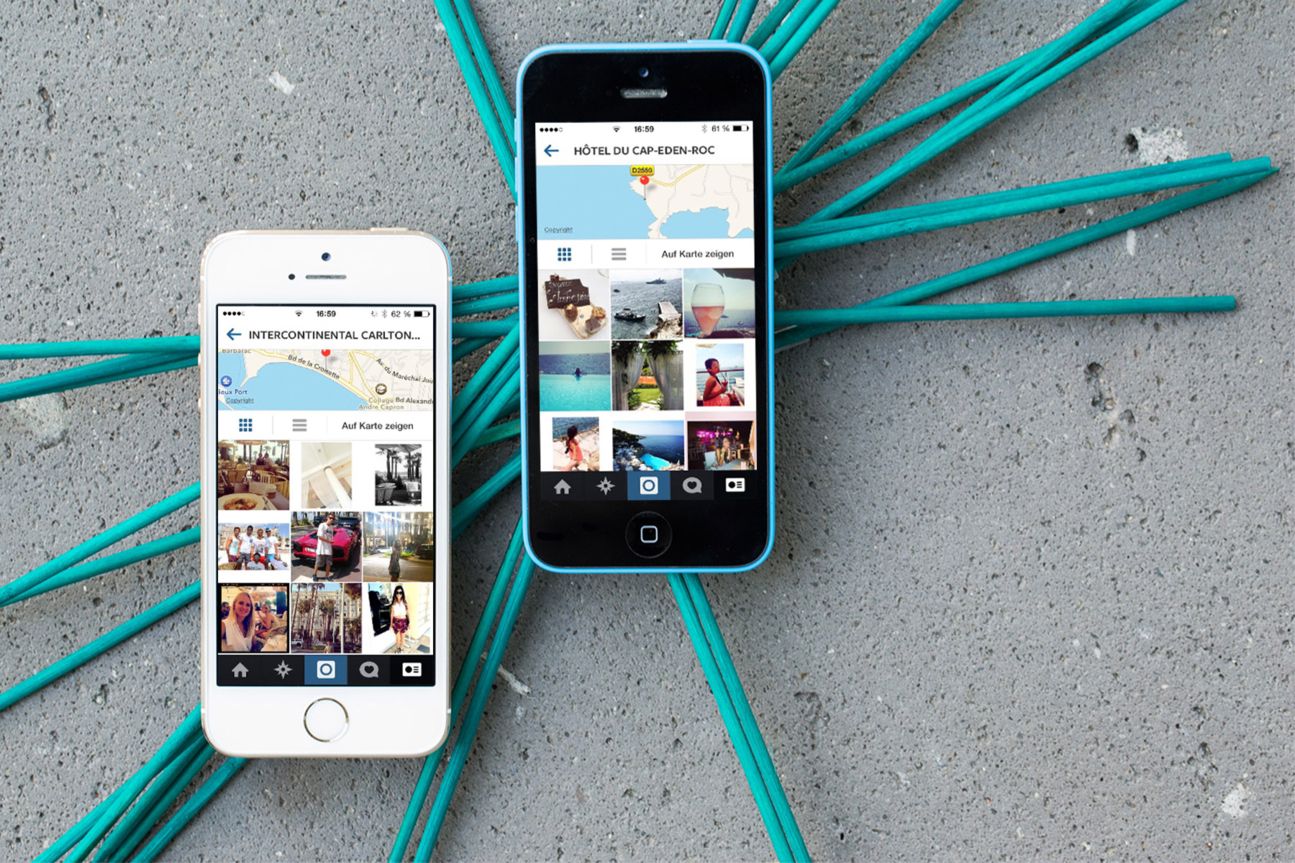 Instagram Orte Karte Instagram Orte Karte