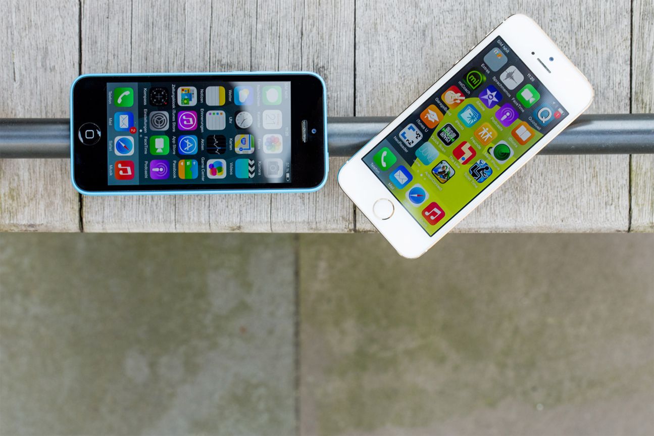 iPhone 5c und iPhone 5s