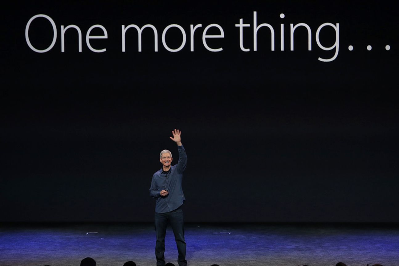 Apple Keynote, Tim Cook