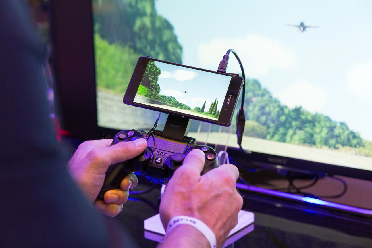 Sony PS4 Controller für das Smartphone Sony PS4 Controller für das Smartphone