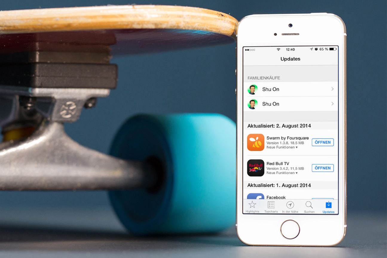 iOS 8 Family Sharing iOS 8 Family Sharing