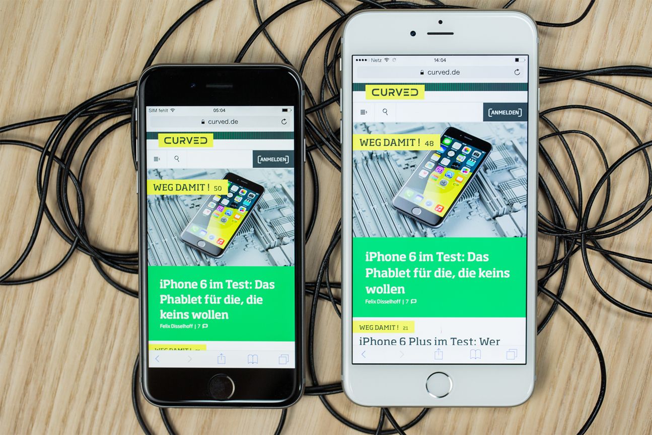 Vergleich iPhone 6 iPhone 6 Plus Vergleich iPhone 6 iPhone 6 Plus