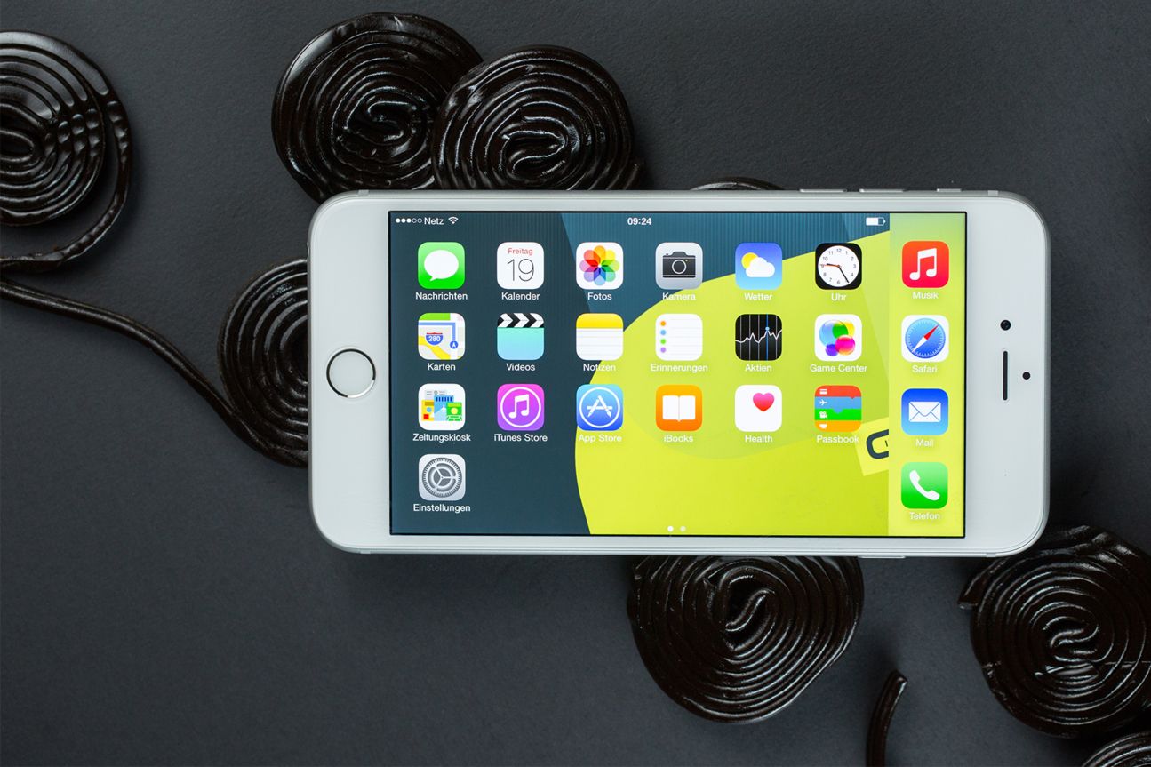 iPhone 6 Plus im Landscape-Modus