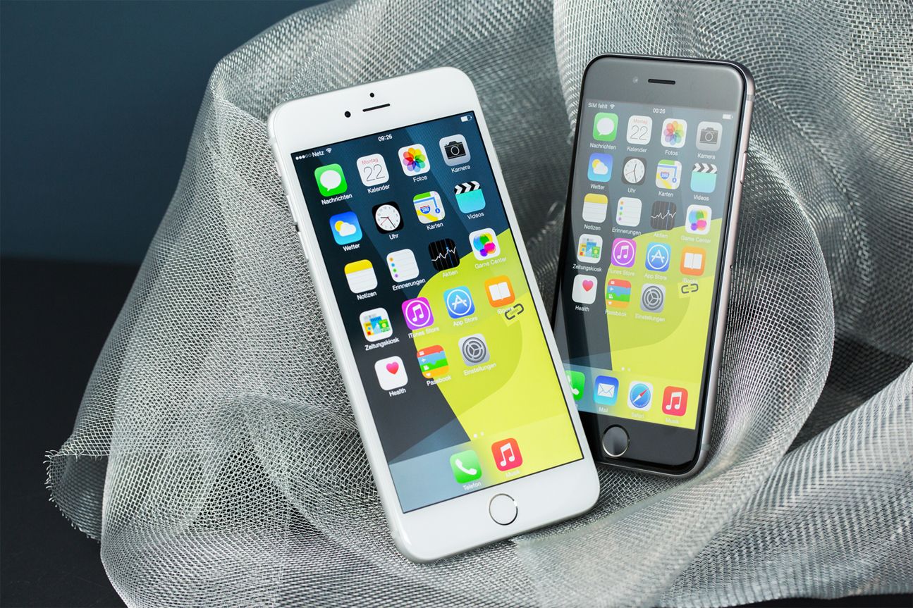 Vergleich iPhone 6 iPhone 6 Plus