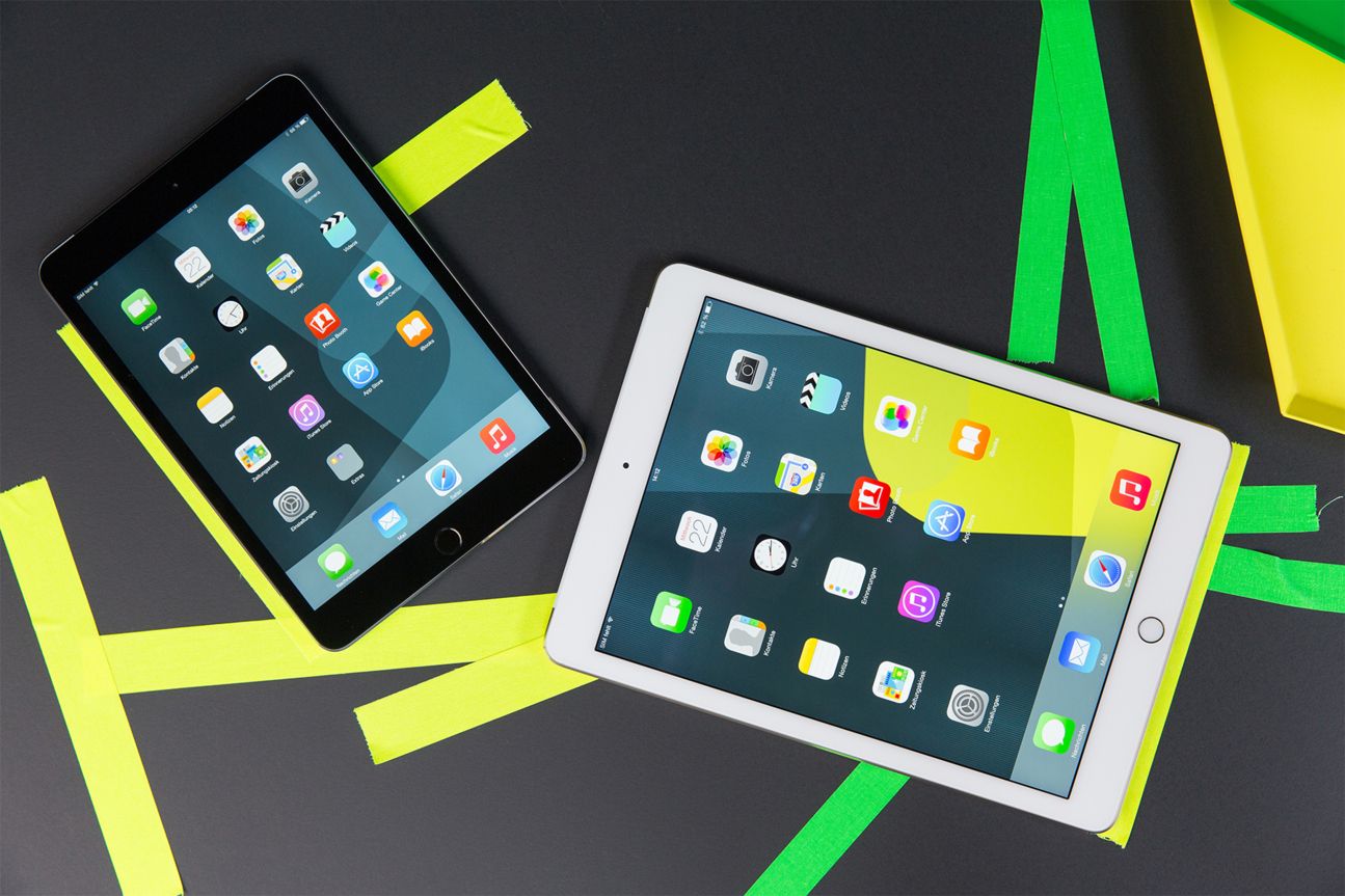 Vergleich iPad Air 2 iPad mini 3 Vergleich iPad Air 2 iPad mini 3