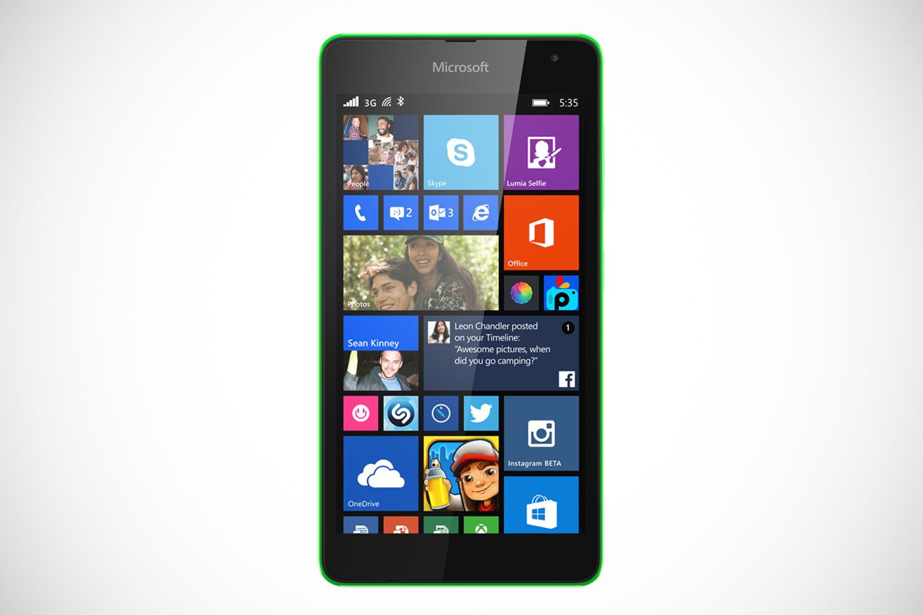 Lumia 535 Single SIM