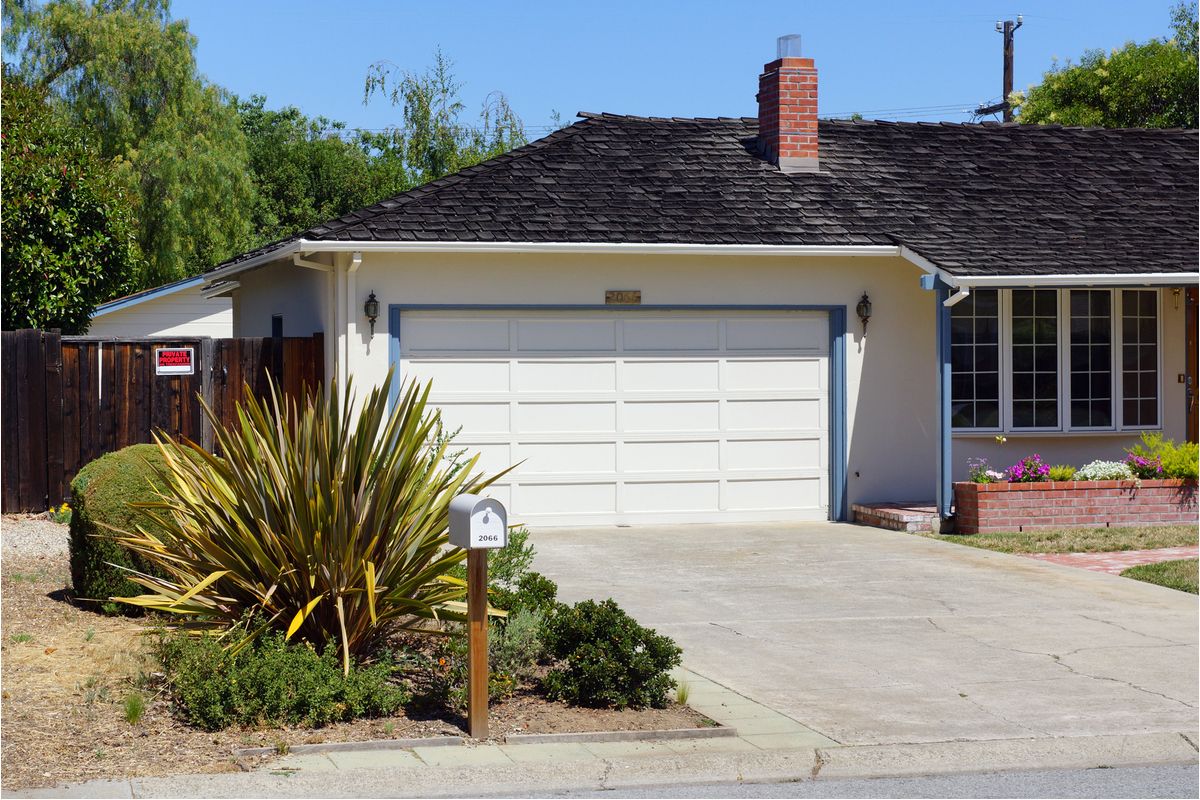 Die Garage der Familie Jobs in ihrem Ursprungszustand Die Garage der Familie Jobs in ihrem Ursprungszustand