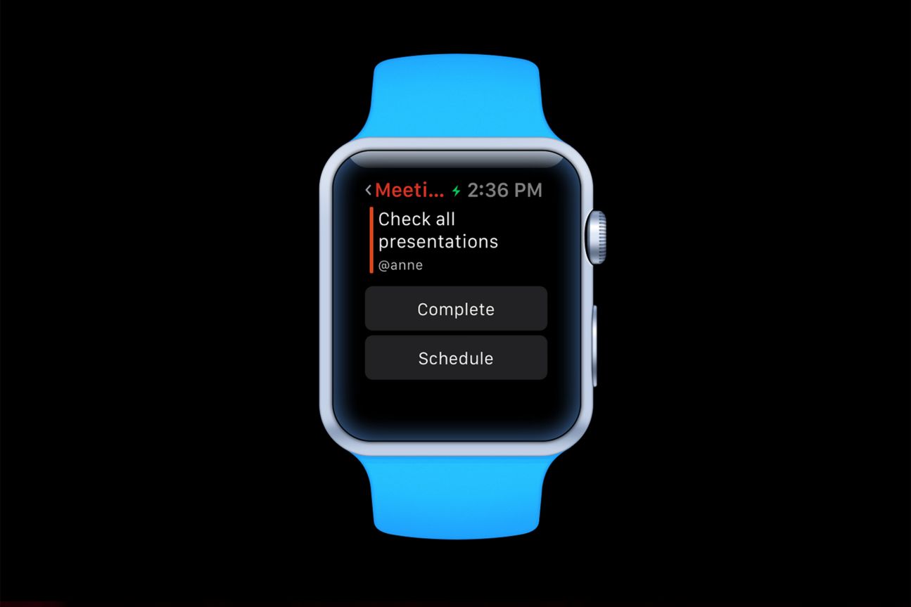 Todoist Apple Watch