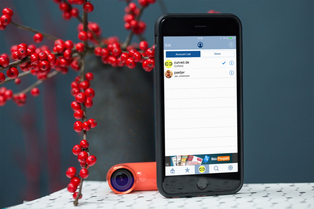 Mit Fotogramme habt Ihr unter iOS mehrere Instagram-Accounts im Blick.
