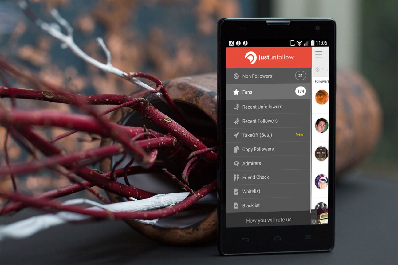 JustUnfollow hilft Euch bei der Verwaltung Eurer Instagram-Follower.
