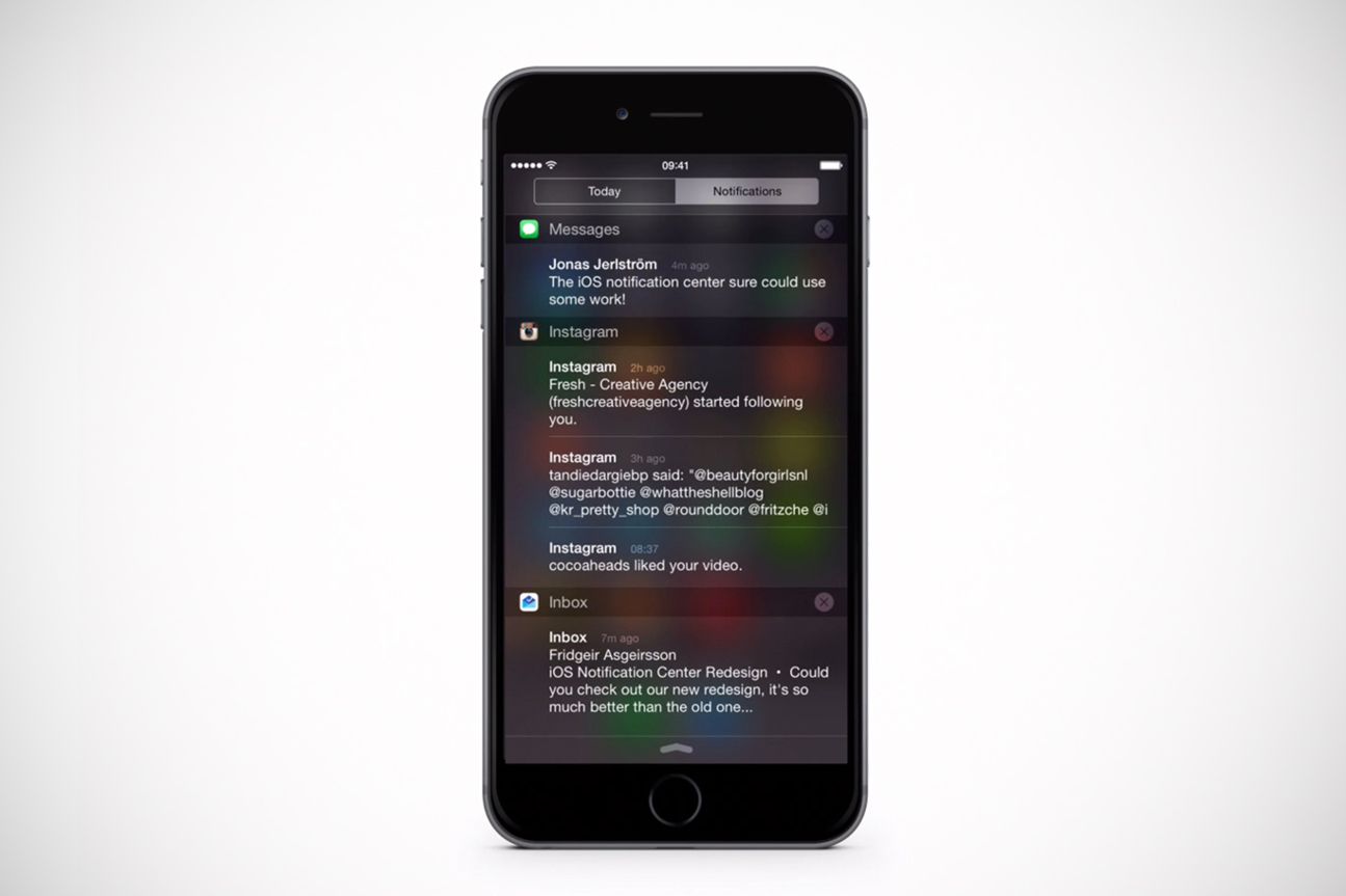 iOS 9 Notifications