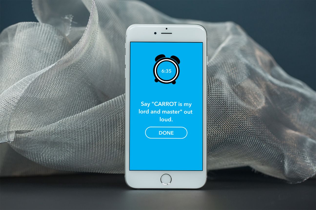 Carrot Alarm holt Euch mit einer Mischung aus Motivation, Beleidigung und Aufgaben aus dem Bett.