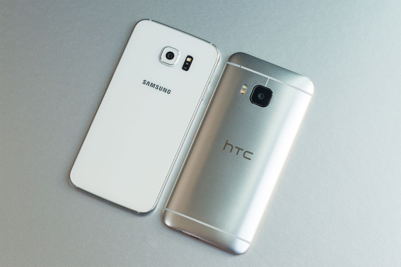 Vergleich HTC One M9, Samsung Galaxy S6 Vergleich HTC One M9, Samsung Galaxy S6