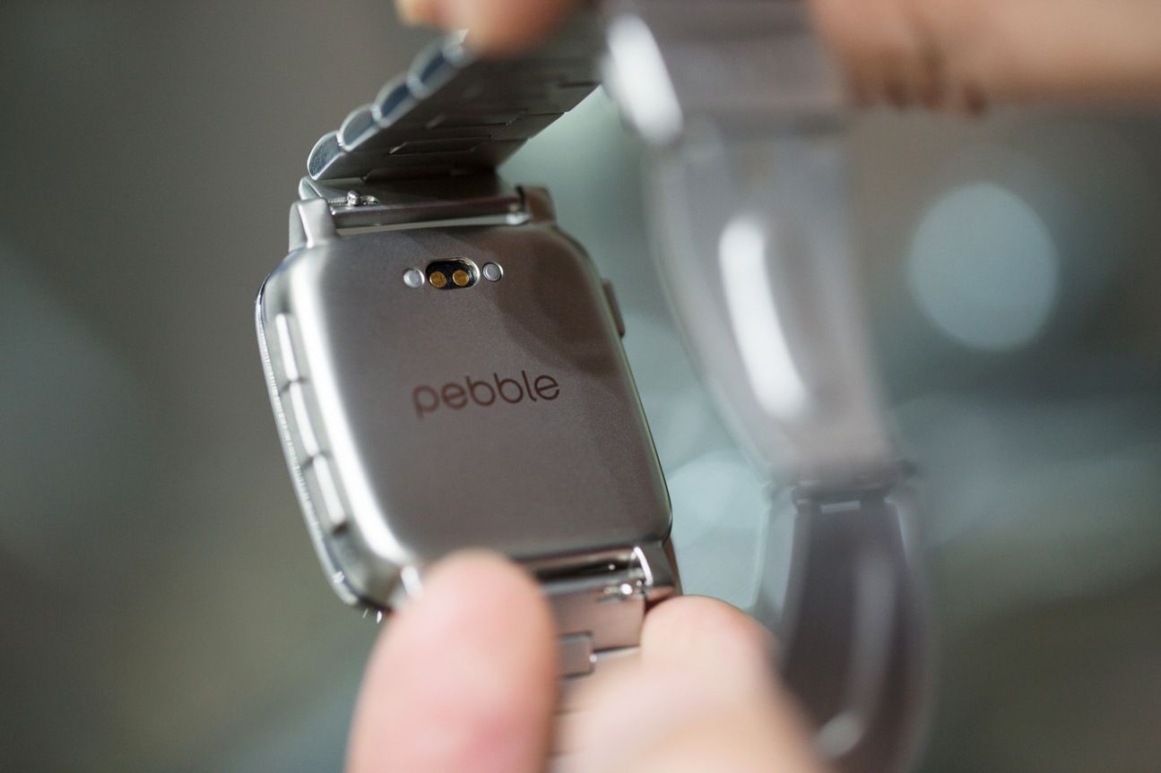 Pebble Time Steel