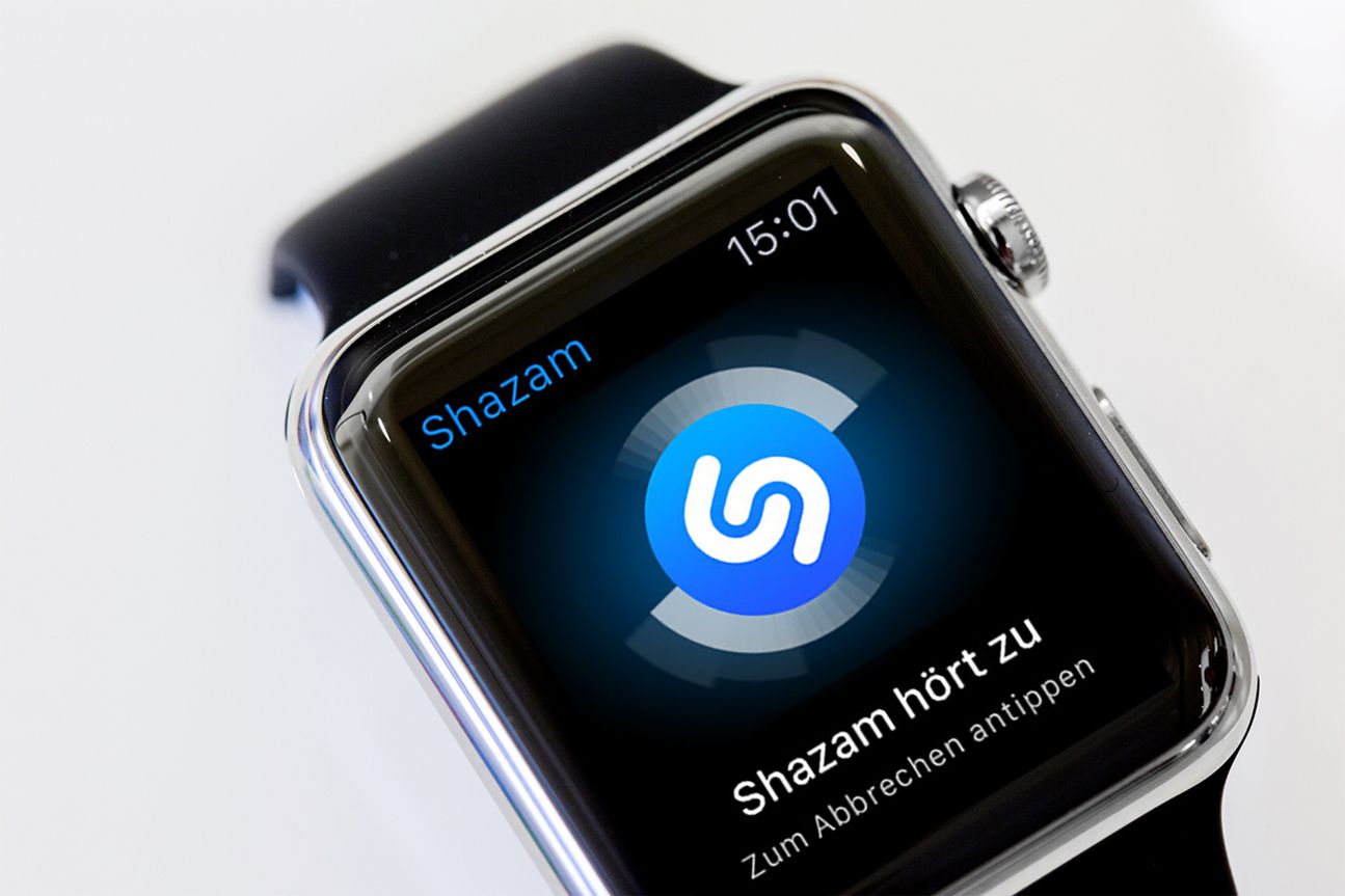 Shazam zeigt die Ergebnisse der Musiksuche auf der Apple Watch an. Shazam zeigt die Ergebnisse der Musiksuche auf der Apple Watch an.