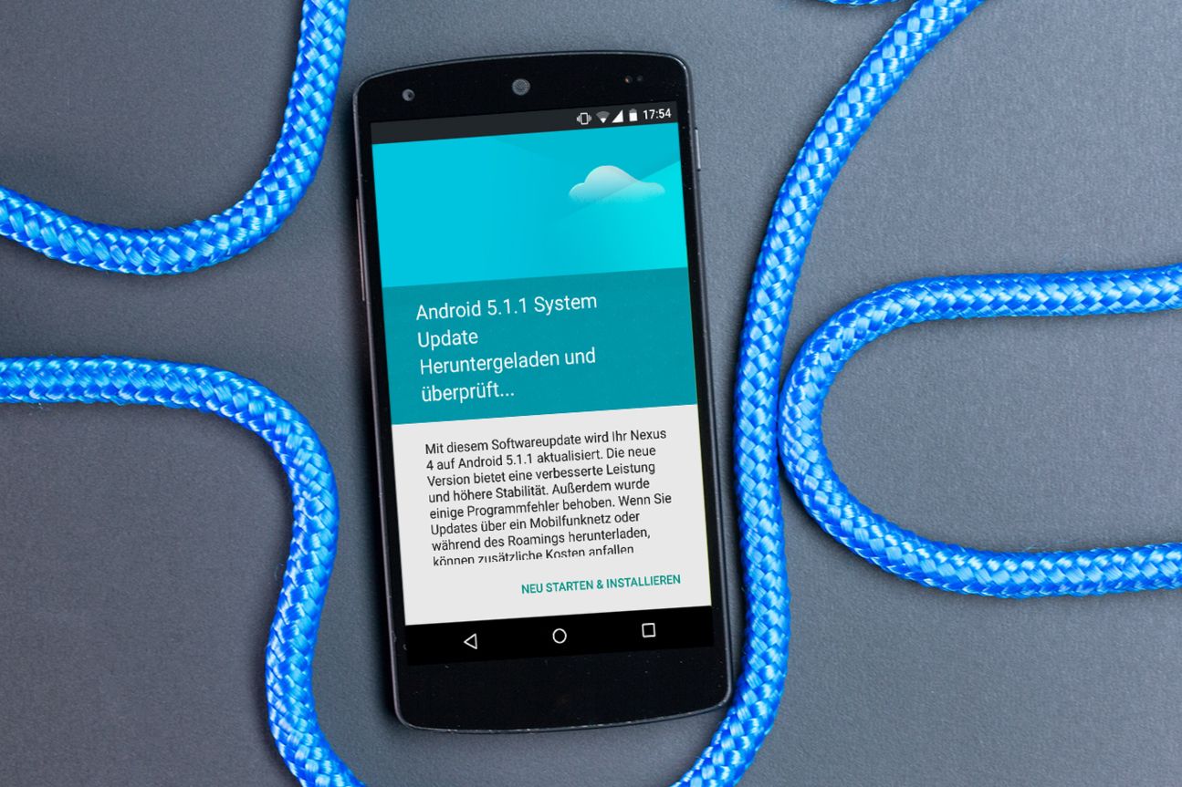 Nexus 5 Update Android 5.1.1 Android System Update